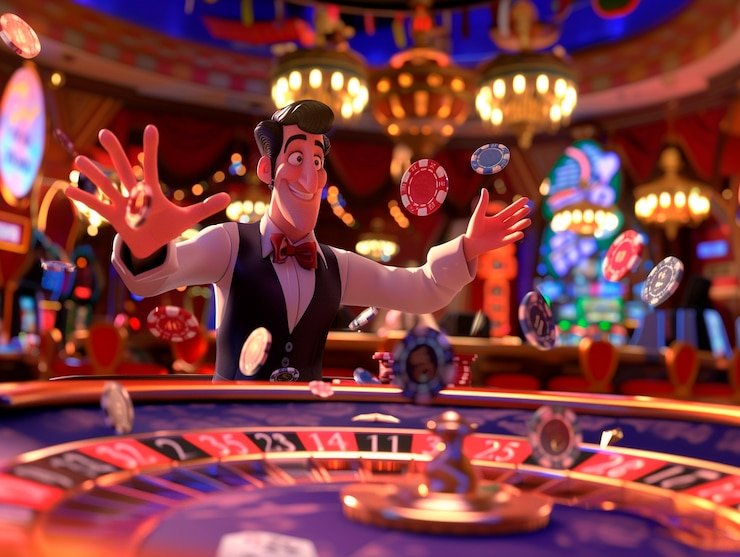 Antarmuka login naga slot di perangkat mobile